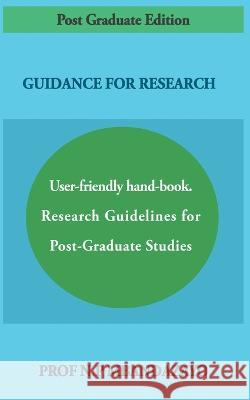Guidance For Research N P Mbandazayo   9798223824145 N.P Mbandazayo