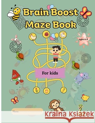 Brain Boost Maze Book Saeed, Asma 9798241199812