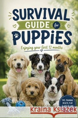 Survival Guide for Puppies: Enjoying your first 12 months Creative Design, J&n 9798257465239 Independently Published