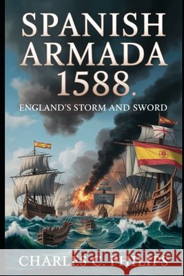 Spanish Armada 1588: England's Storm and Sword Philips, Charles C. 9798273609044