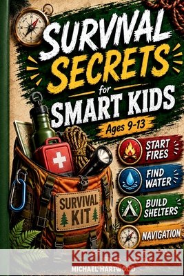 Survival Secrets for Smart Kids Ages 9-13: A Basic Survival Skills Book with Outdoor Adventures and Wilderness Tips for for Boys and Girls Hartwood, Michael 9798286771073 Independently Published
