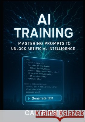 AI Training: Mastering Prompts to Unlock Artificial Intelligence Rowe, Cal 9798291397817 Independently Published