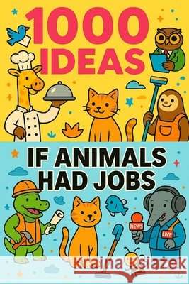 1000 Ideas: If Animals Had Jobs: Because even penguins need side hustles. Raven, Sam 9798293041367