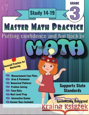 Master Math Practice-3rd Grade: Study 14-19 Tyler S Davis, Taylor S Davis, Maed Mba Davis 9798320952543