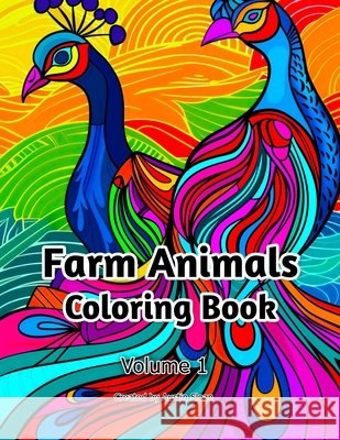 Farm Animals Coloring Book: Volume 1 Austin Sloan 9798323609710