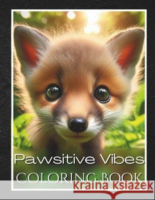 Pawsitive Vibes Coloring Book Nakia Rivers 9798323624652