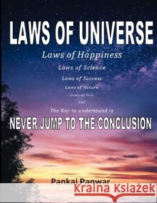 Laws of Universe Pankaj Panwar 9798325665387