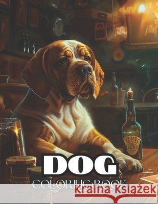 Dog coloring book Daniha Razaq 9798327150805