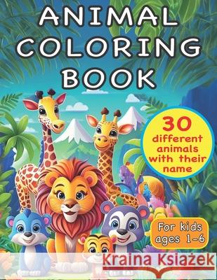 Animal Coloring Book Alfonso Asensio Borrellas 9798327538580