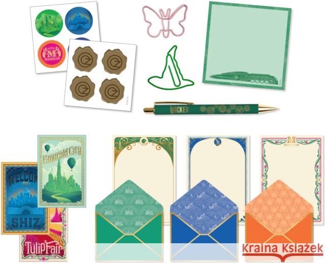 Wicked Deluxe Stationery Set Insight Editions 9798337400150 Insight Editions