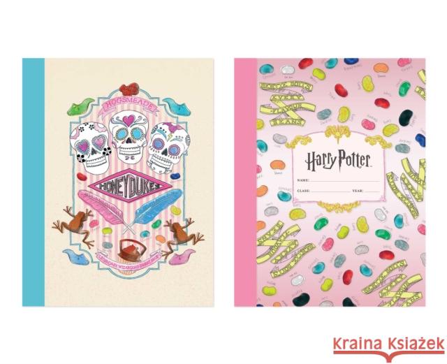 Harry Potter: Honeydukes Composition Notebook Set (Set of 2) Insight Editions 9798337400211 Insights