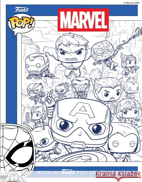 Marvel: The Official Avengers Funko POP! Coloring Book  9798337400785 Insight Editions