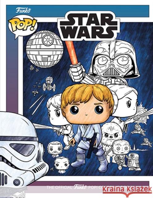 Star Wars: The Official Funko POP! Coloring Book  9798337400792 Insight Editions