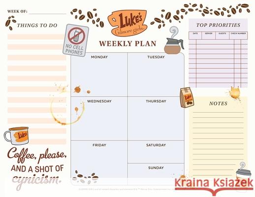 Gilmore Girls Weekly Planner Notepad Insight Editions 9798337402277 Insights