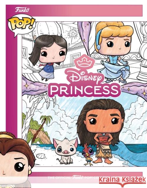 Disney Princess Official Funko POP! Coloring Book  9798337402314 Insight Editions