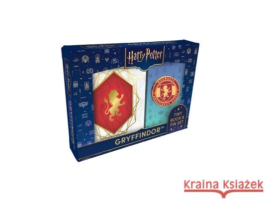 Harry Potter: Gryffindor Tiny Book and Pin Set Insight Editions 9798337403304
