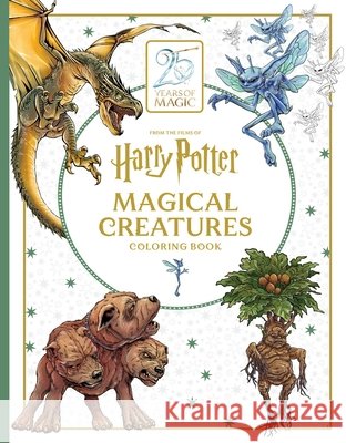 Harry Potter: Magical Creatures Coloring Book Insight Editions 9798337403786
