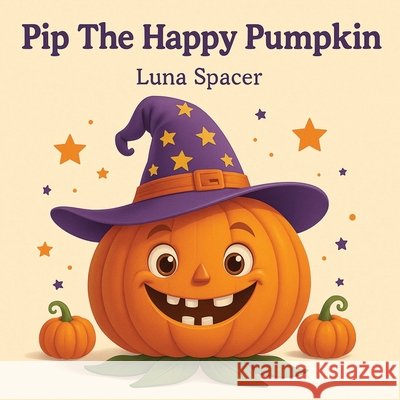 Pip The Happy Pumpkin Spacer, Luna 9798349456558