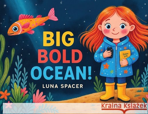 Big Bold Ocean! Spacer, Luna 9798349484360