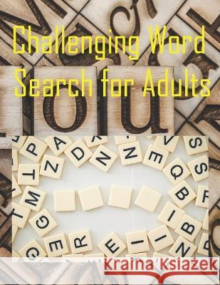 word Puzzle for Adults: Puzzle Books for Adults Mohamed Maachi   9798352167793 Independently Published