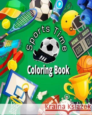 My Sports: Coloring Book Ideal Element 9798363398544 Independently Published