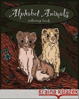 Alphabet Animals: coloring book for kids Briana Willey, Briana Willey 9798365397965