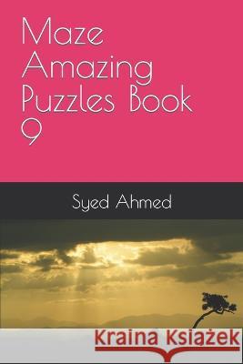 Maze Amazing Puzzles Book 9 Syed Ahmed 9798371546876