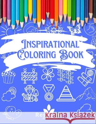 Inspirational Coloring Book Maury Rios   9798374350814
