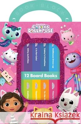 DreamWorks Gabby's Dollhouse 12 Board Books PI Kids 9798384600060