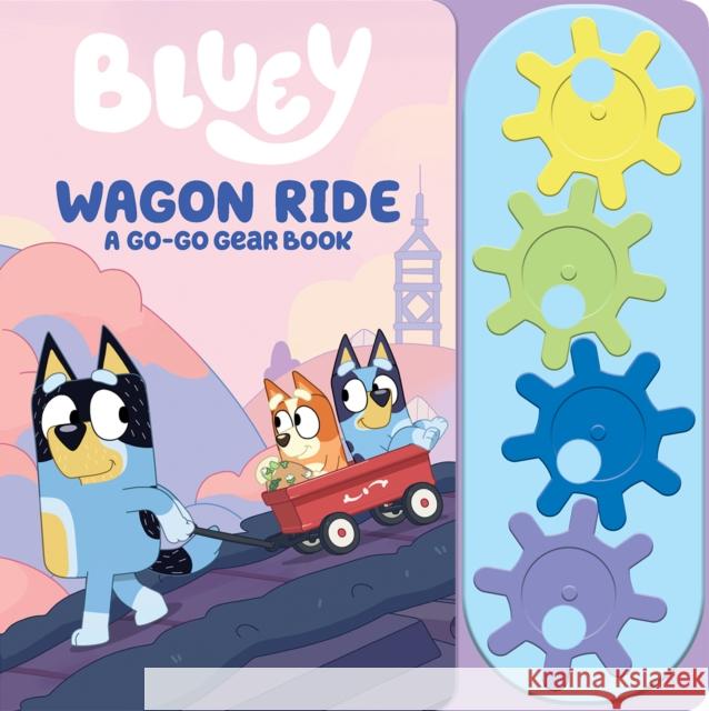 Bluey: Wagon Ride A Go-Go Gear Sound Book PI Kids 9798384602682