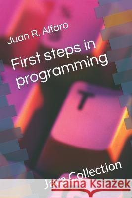 First steps in programming Juan R Alfaro Garcia   9798389414440