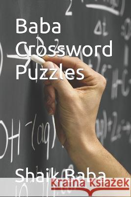 Baba Crossword Puzzles Shaik Baji Baba   9798390979266