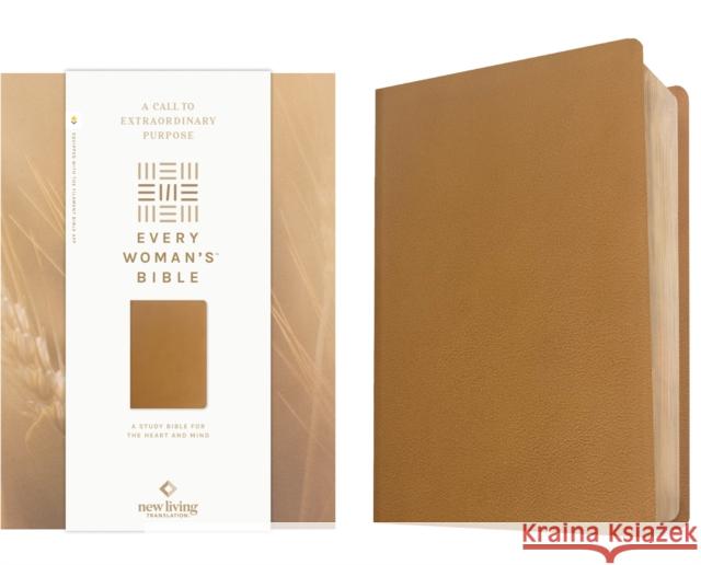 NLT Every Woman's Bible, Filament Enabled (Genuine Leather, Camel, Red Letter)  9798400503085 Tyndale House Publishers
