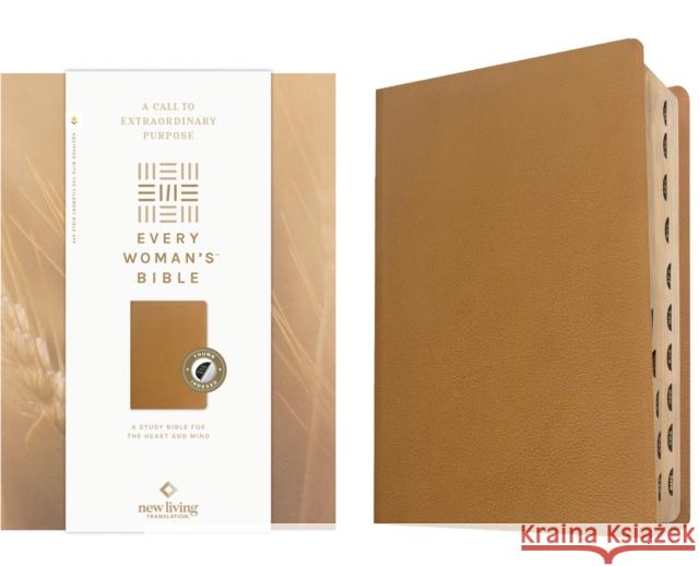 NLT Every Woman's Bible, Filament Enabled (Genuine Leather, Camel, Indexed, Red Letter) New Living Translation 9798400503092 Tyndale House Publishers