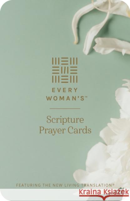 Every Woman's Scripture Prayer Cards (Softcover) Tyndale House Publishers 9798400508165 Tyndale House Publishers