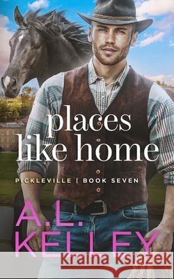 Places Like Home: An MM Cowboy Romance April Kelley   9798424013553 Independently Published