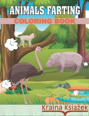50 Animals farting Coloring Book Publications RR Publications 9798463519948 Independently published