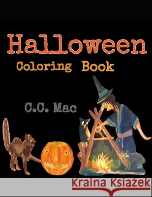 Halloween Coloring Book C C Mac 9798478512156 Independently Published