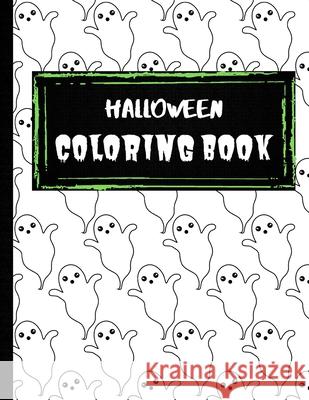Halloween Coloring Book April Morford 9798482627402