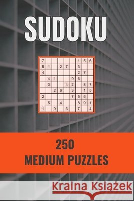 Sudoku 250 Medium Puzzles Puzzle Factory 9798506576976