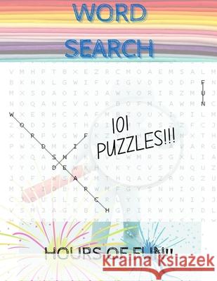 101 Word Searches!: Hours of Fun!!! Peterson, Evan 9798509627699