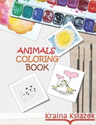 Animals Coloring Book Mansour, Mohamed Elmasry 9798551227083