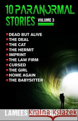 10 Paranormal Stories Volume 3 Lamees Alhassar 9798558206364 Independently Published