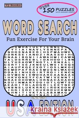 Word Search USA Edition: Fun Exercise For Your Brain Tim Tolbert 9798591925000