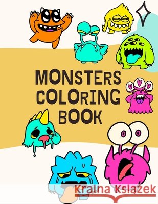 Monsters coloring book Prince, Amal 9798599276760