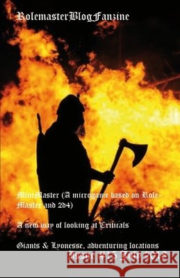 Rolemaster Fanzine: Issue 15 Rudin-Burgess, Peter 9798622814532