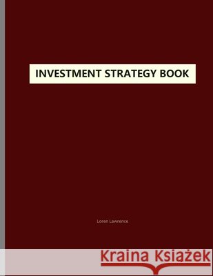 Investment Strategy Book: Elliott Wave Principle Application Lawrence, Loren 9798625488297 Independently Published