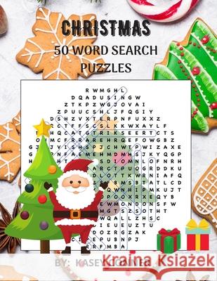 Christmas 50 Word Search Puzzles Puzzle Panda Kasey Conner  9798685084071 Independently Published
