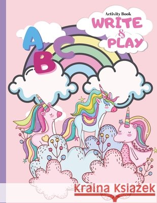 ABC Write & Play Activity Book Notes, Cut3nah 9798698656845