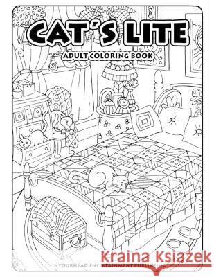 Cat's Lite: Adult coloring book Inyourhead Entertainment Publishing   9798794352252 Independently Published